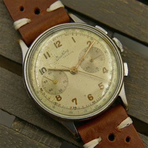 Vintage 50's Breitling Cadette Chronograph